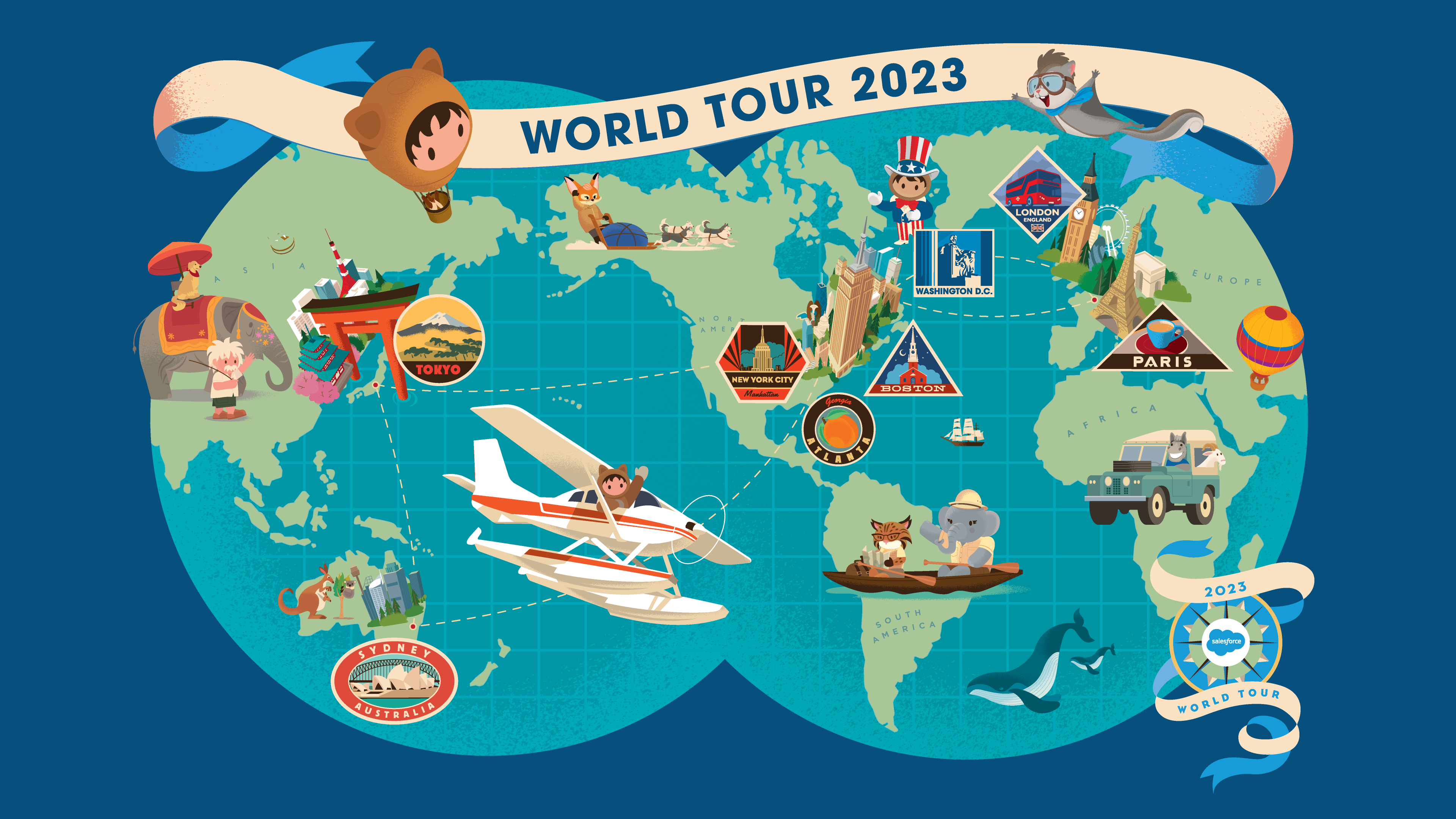 World Tour Chicago Salesforce 2024 Peggi Tomasine
