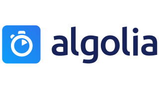 Logo von Algolia