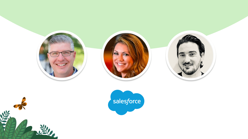 „Brooks Haines, Director, Solution Engineering, Salesforce Ally Herrick, Product Marketing Manager, Salesforce“
