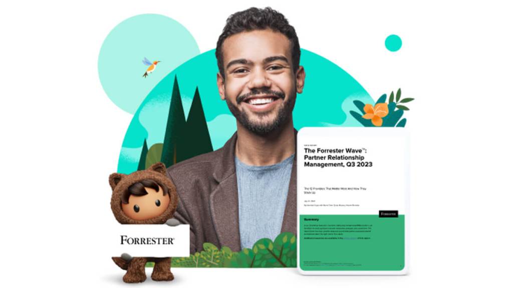 Cheers: Salesforce named a Leader in PRM by Forrester.