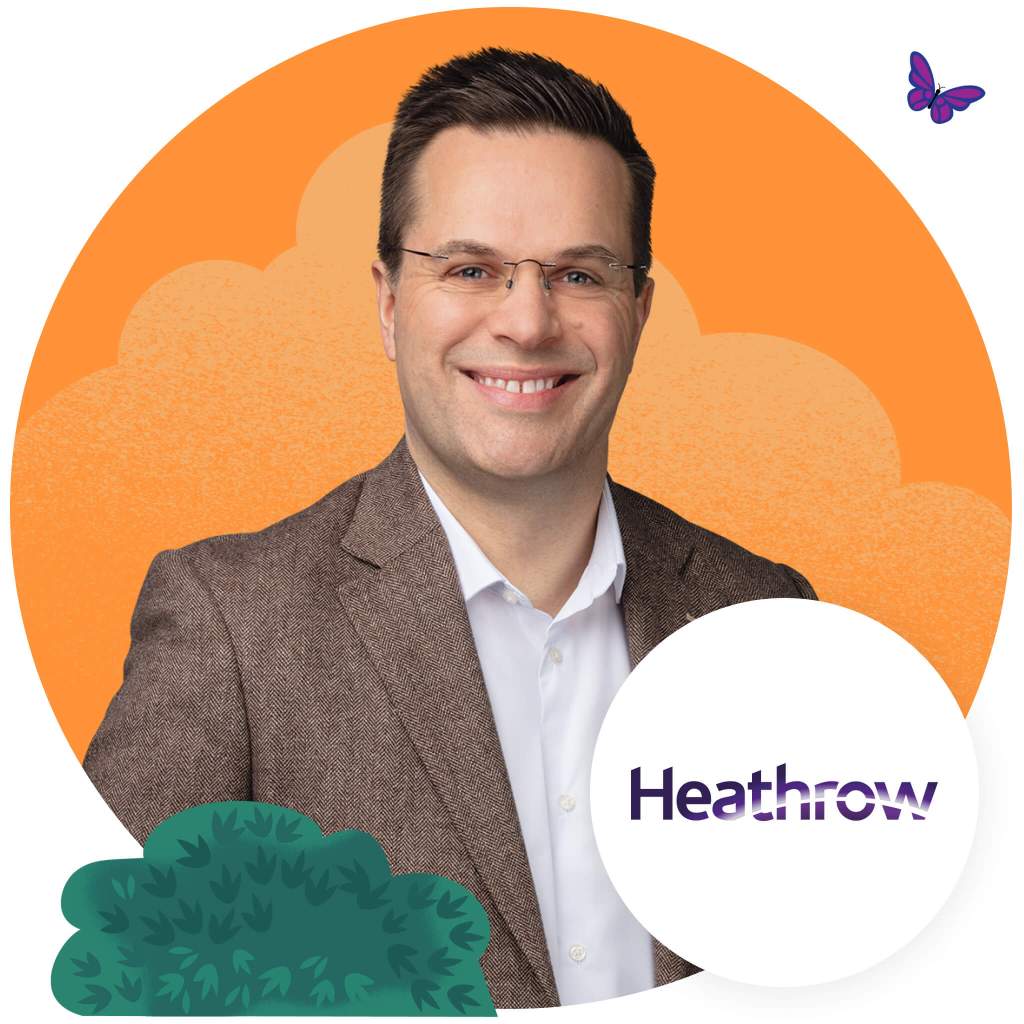 Peter Burns, Director of Marketing and Digital at Heathrow