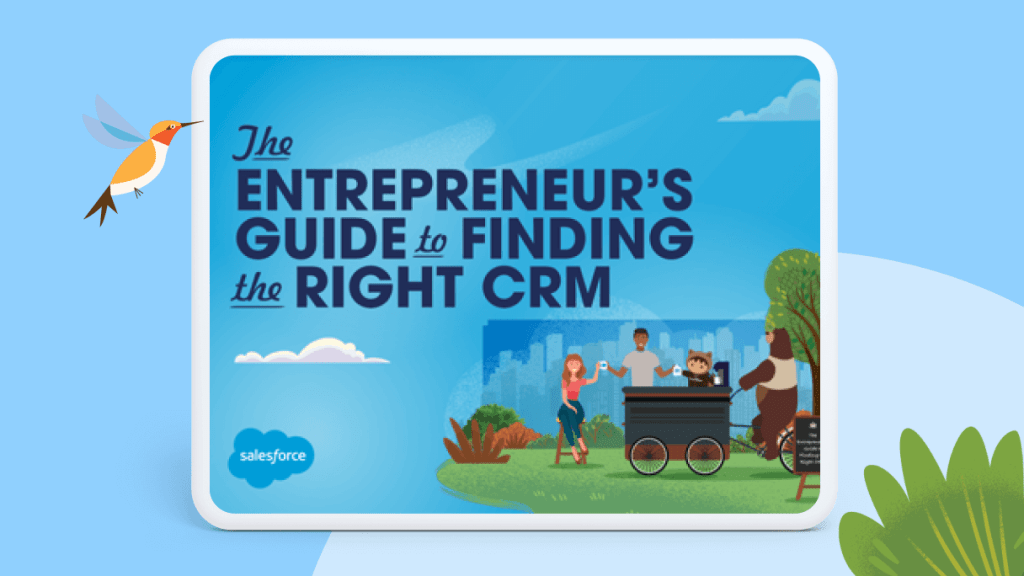 Screenshot of the Entrepreneurs guide to finding the right CRM