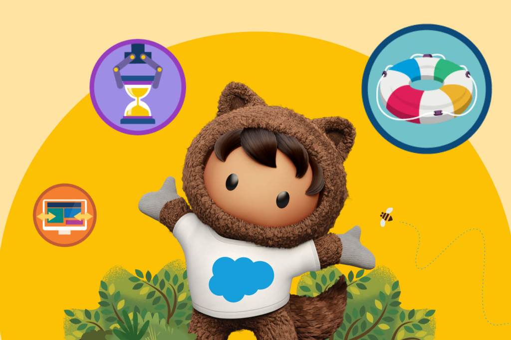 Learn skills and earn credentials the fun way on Trailhead.
