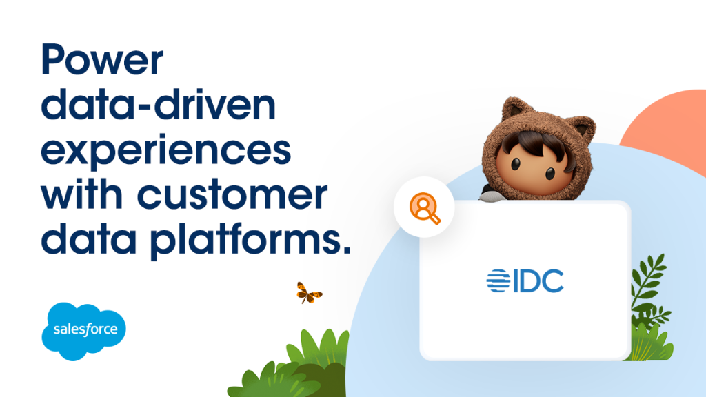 Power data-driven experience with customer data platforms