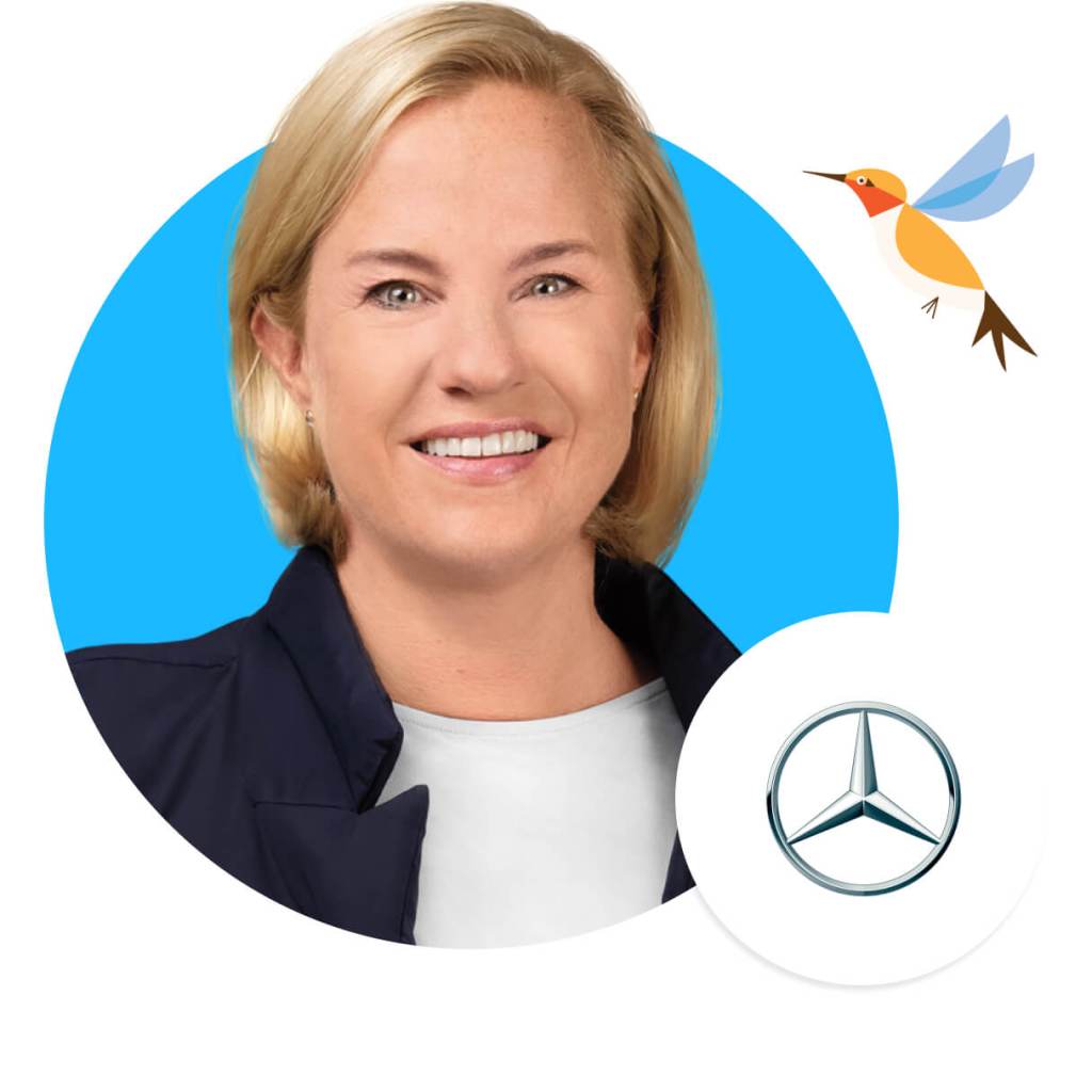 Photo of Britta Seeger, Member of the Board of Management for Daimler AG