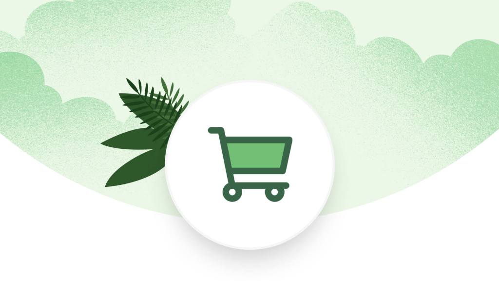 Commerce Cloud shopping cart graphic