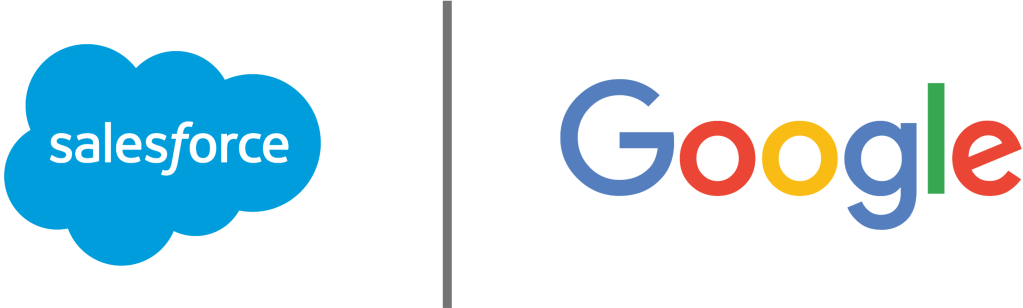 Salesforce and Google logos