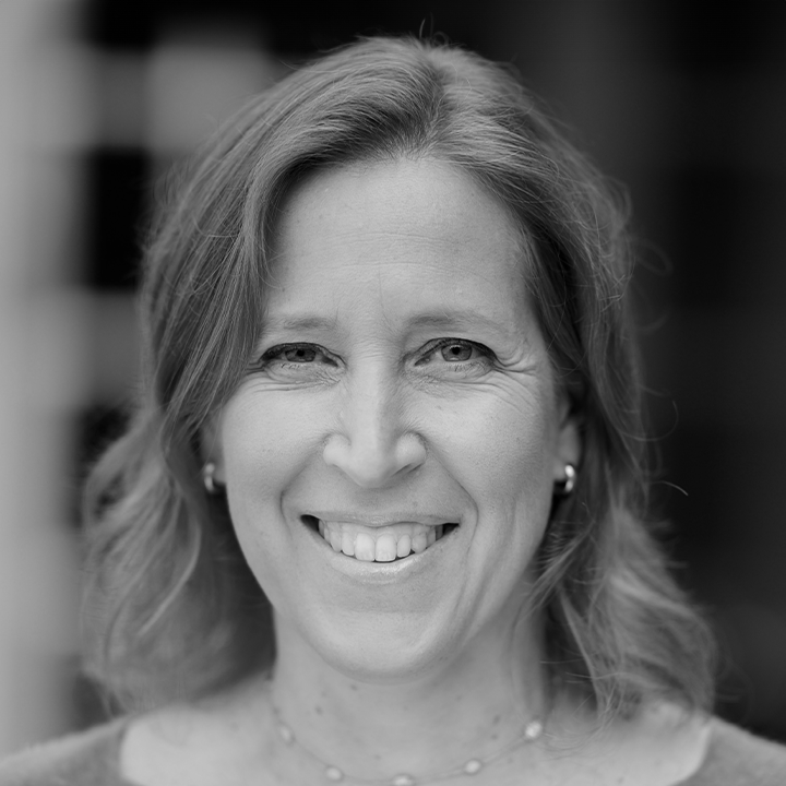 Headshot of Susan Wojcicki, Former CEO, YouTube