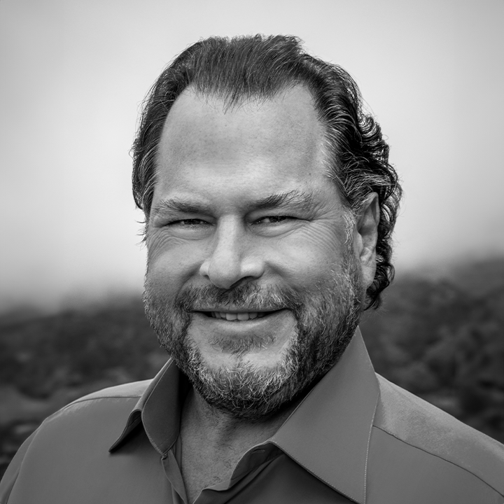 Headshot of Marc Benioff, Chair, CEO & Co-Founder	
