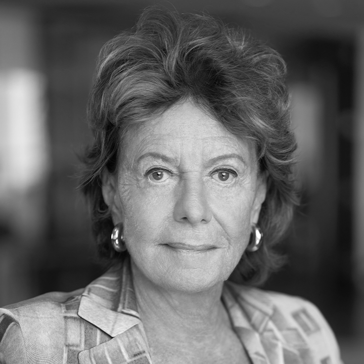 Headshot of Neelie Kroes, Former Vice President of the European Commission
