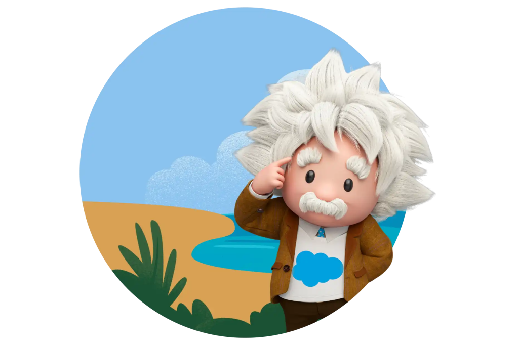 Einstein, a Salesforce mascot