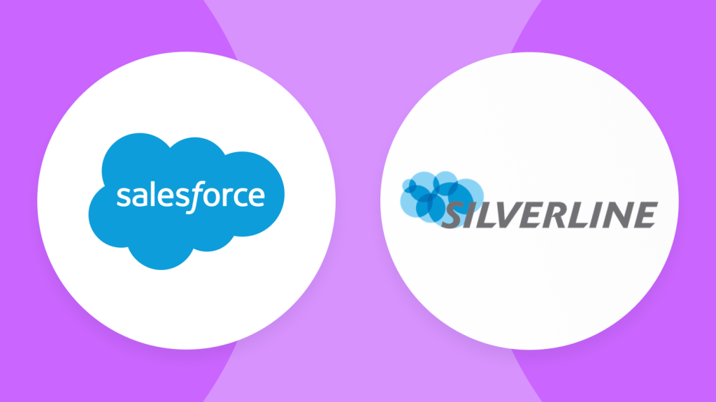 Salesforce and Silverline logos
