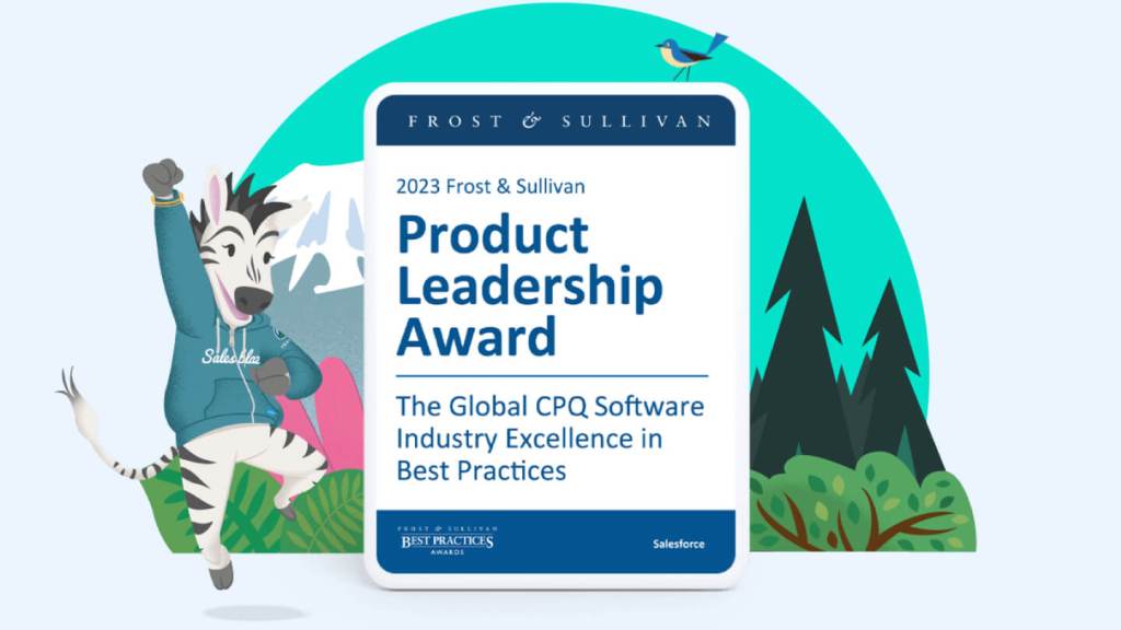 Image of a character with the Product Leadership award