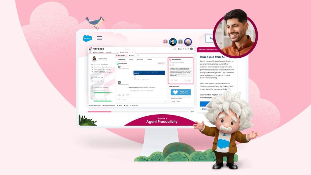 A chat interface where Einstein Copilot assists a user by automatically modifying the status of an urgent case.