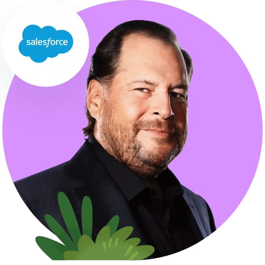 Headshot of Marc Benioff, Chair and CEO of Salesforce